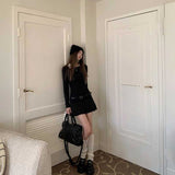 ベルトプリーツポロニットワンピース