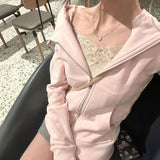 フレンチベビーピンクパーカー