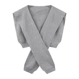フェイクカーディガン&TシャツSET