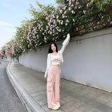 ライトカーディガン&キャットキャミソールSET