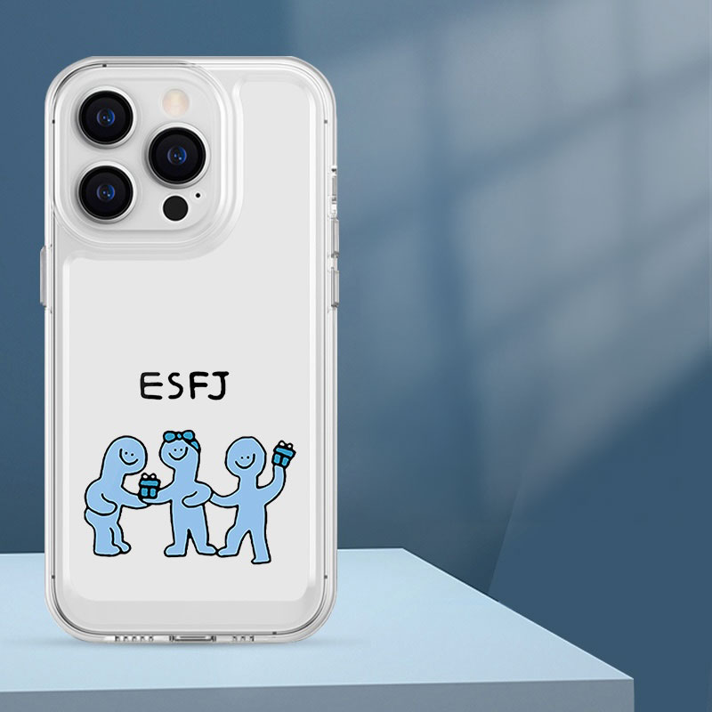 【iPhone17対応】MBTIキャラクターiPhoneケース