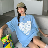 ハートグラフィックTシャツ