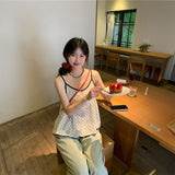 ドットペプラムキャミソール