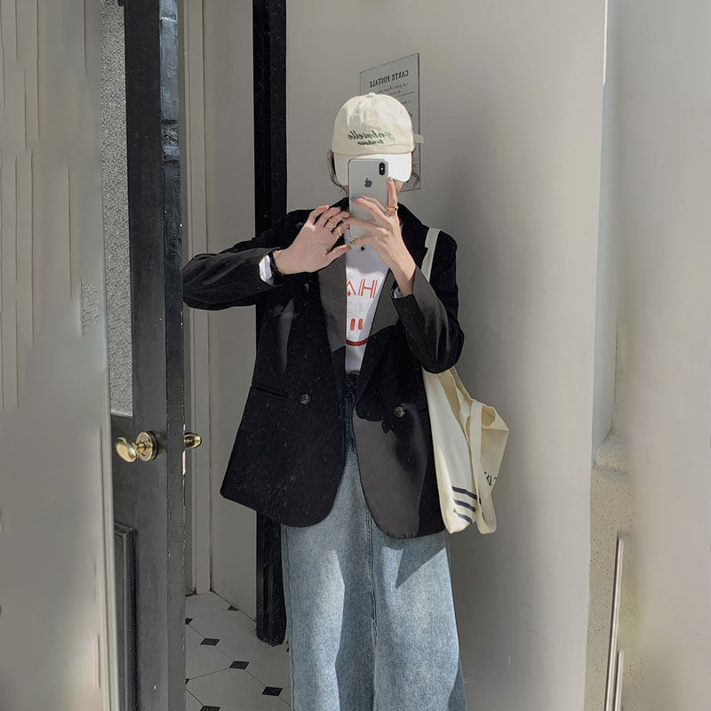 スムースソフトテーラードジャケット