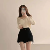 メッシュリボンボレロカーディガン