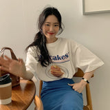 パンケーキプリントTシャツ