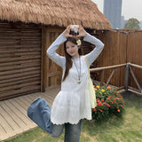 デザインチュニックワンピース