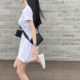 シンプルポロワンピース