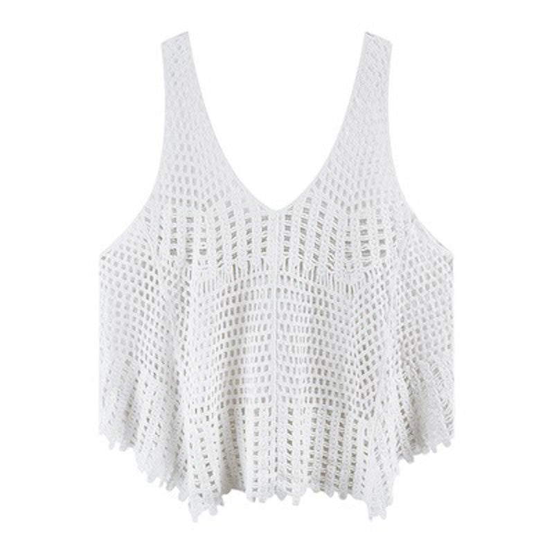 ノースリーブサマーニット&タンクトップSET