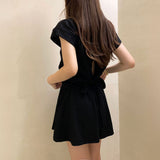 バッグリボンTシャツ&ドロストパンツSET