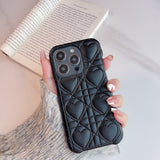 ハートキルティングiPhoneケース