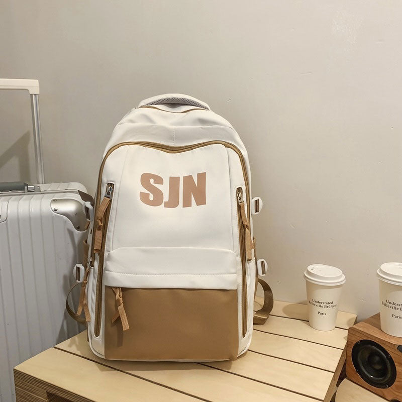 ビッグロゴバイカラーリュック