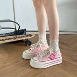 デザインストリングガールズスニーカー