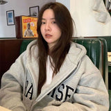 ワイドスリーブメンズライクパーカー