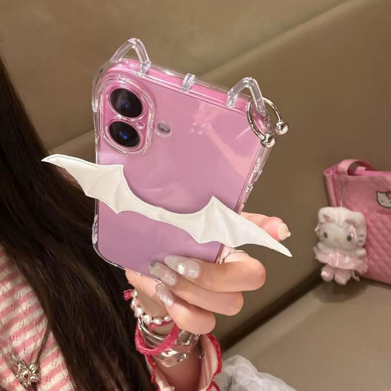 猫耳デビルiPhoneケース