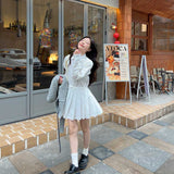 ピュアプリーツシャツワンピース