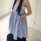 キャミソールシャーリングチュニック