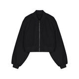 カジュアルナイロンブルゾン