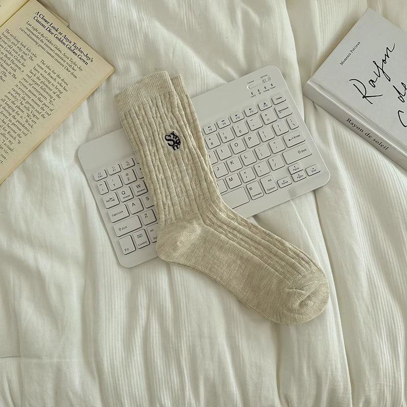 ロゴケーブルソックス