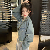 カットオフライトデニムジャケット