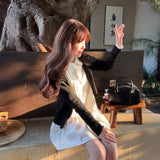 ペプラムシャツワンピース