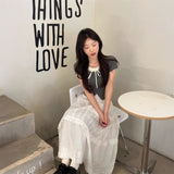 ティアードフリルロングスカート