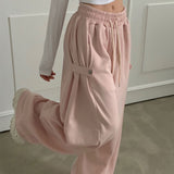 ワイドタックスウェットパンツ