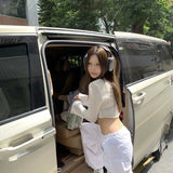 ライトスルークロップドトップス