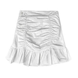 ダブルシャーリングフリルスカート