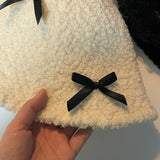 ミニリボンフレンチボアハット