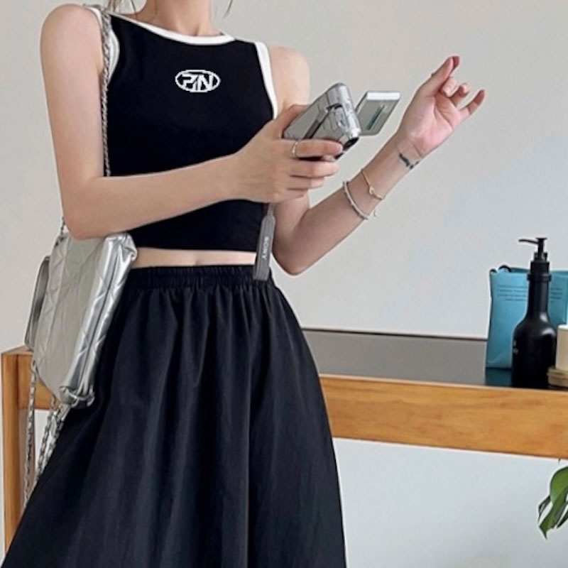 ワンポイントリンガータンクトップ