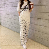 ホワイトゼブラパンツ