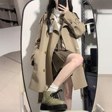 カジュアルスクールトレンチコート