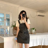 シックレディサロペットワンピース