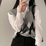 グレーアーガイルベスト