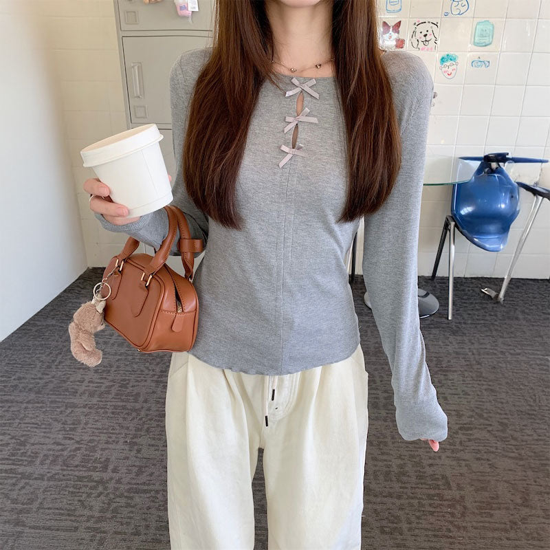 トリプルミニリボンロンT