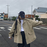 カジュアルトレンチジャケット