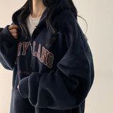 アメリカンハーフジップスウェット