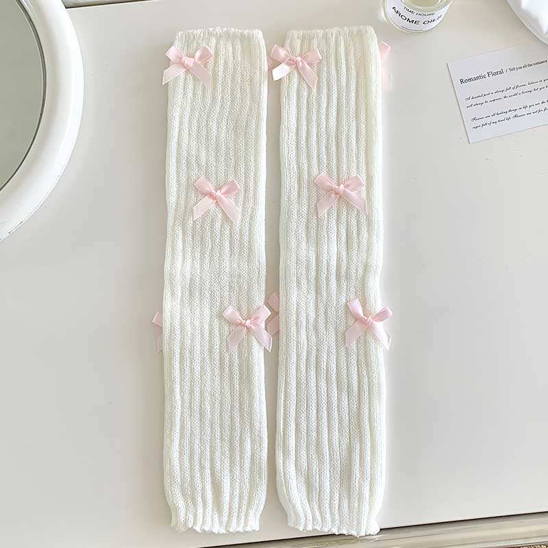 ミニリボンレッグウォーマー