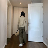 ワンカラーシンプルブルゾン