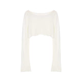 ライトスルークロップドトップス