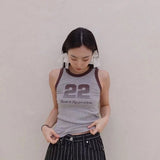 ナンバーロゴリンガータンクトップ