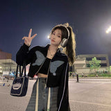 デニムバタフライシャツジャケット