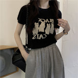 BLACK CATS半袖ニット