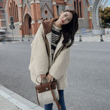 アクセントカラーフードボアアウター