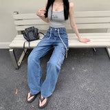 リラックスルーズカーゴデニム