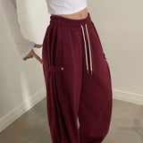 ワイドタックスウェットパンツ