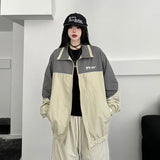 バイカラーウィンドブレーカー