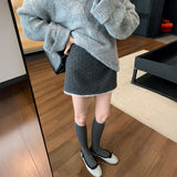 エレガントドットタイトスカート