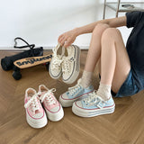 デザインストリングガールズスニーカー